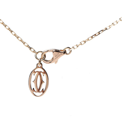 Cartier 18K Pink Gold Diamond LM D'Amour Pendant Necklace 5 of 6
