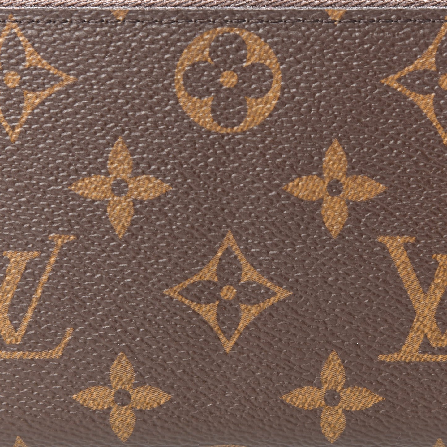 Monogram Clemence Wallet Rose Ballerine