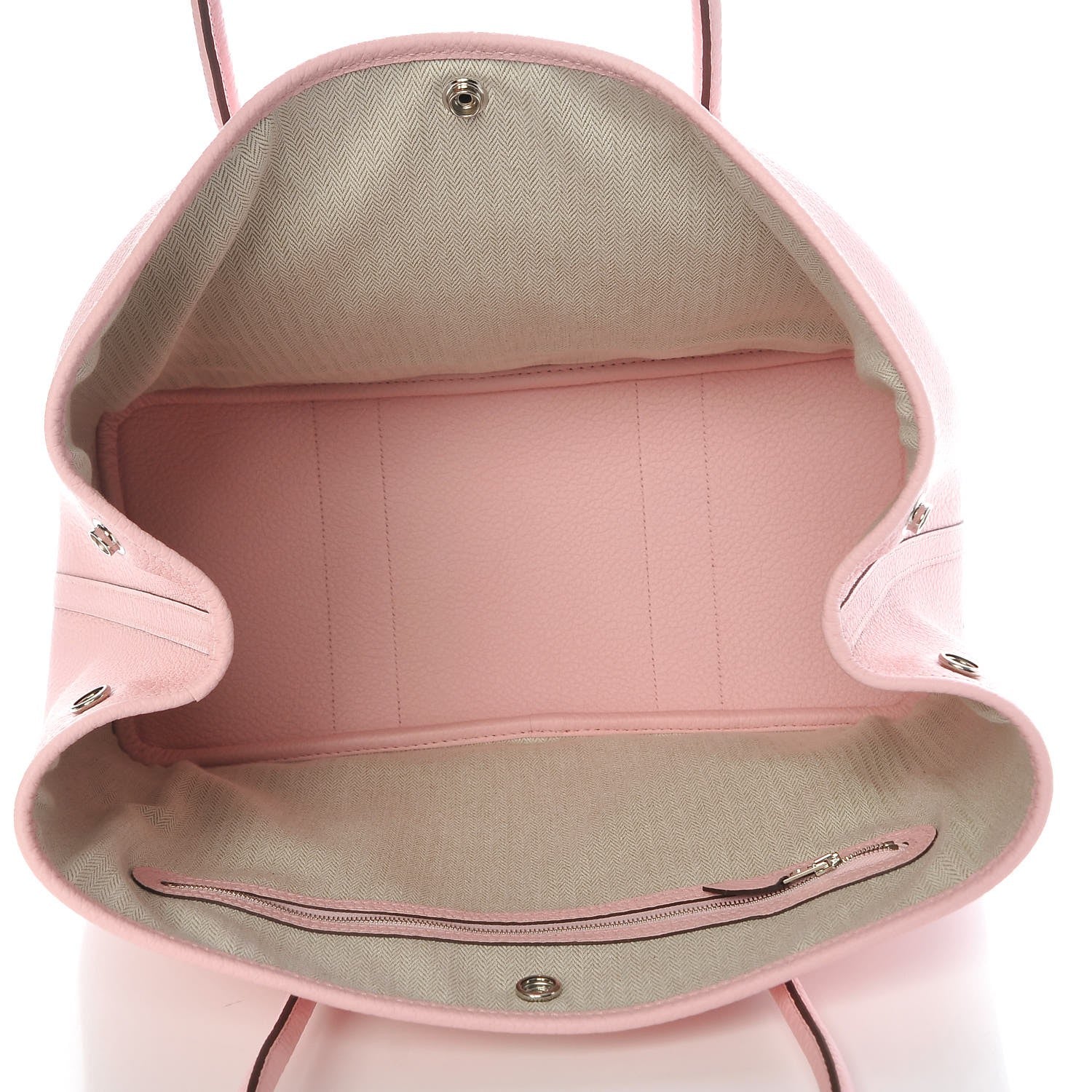 Hermes Vache Country Garden Party Tote 36 MM Rose Sakura 5 of 9