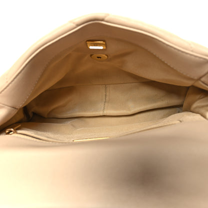 Chanel Lambskin Quilted Medium Chanel 19 Flap Light Beige 5 of 10