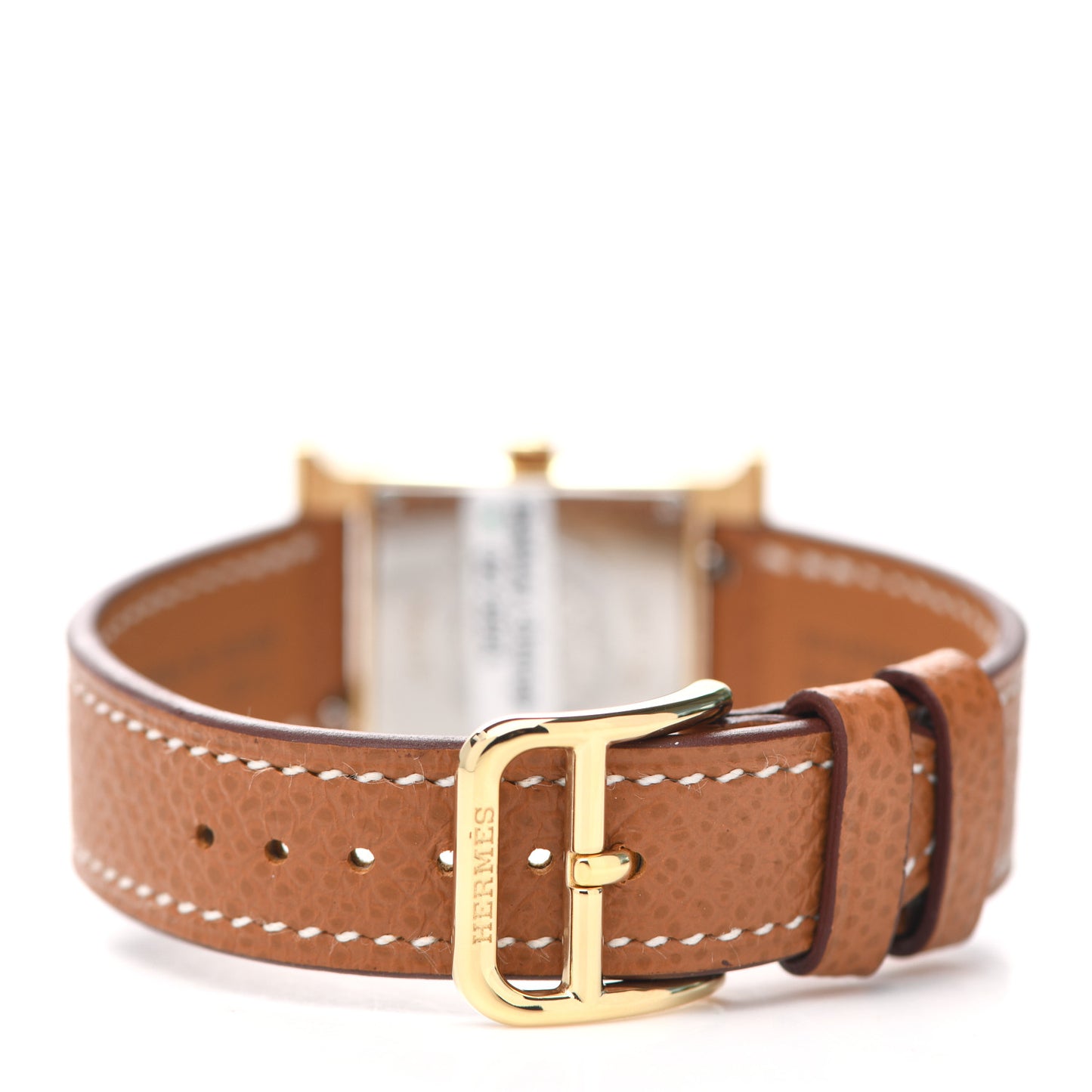 Stainless Steel Epsom 21mm Heure H Hour Quartz Watch Gold