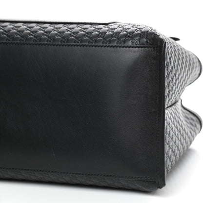 Gucci Soft Microguccissima Medium Tote Black 7 of 9