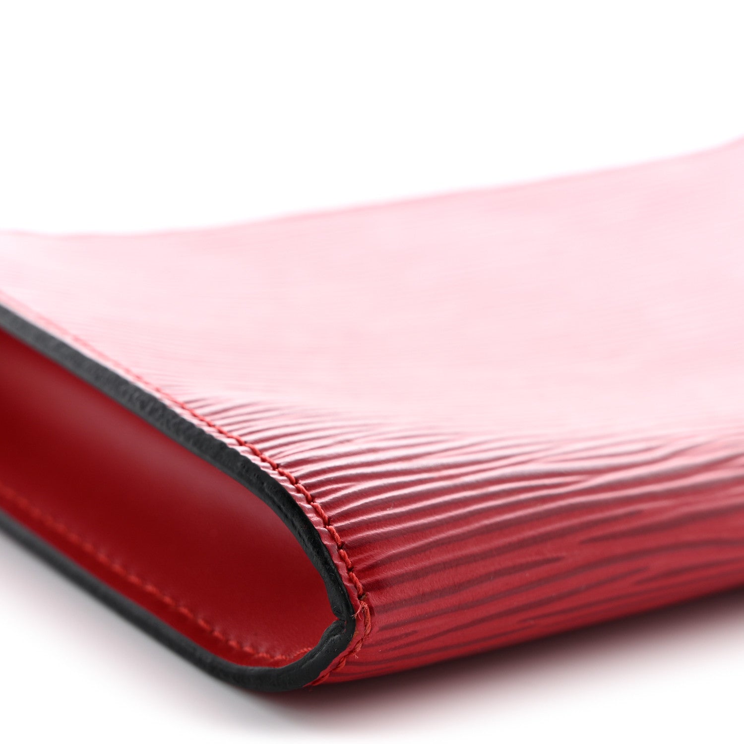 Louis Vuitton Epi Pochette Accessories 21 Castillan Red 9 of 15