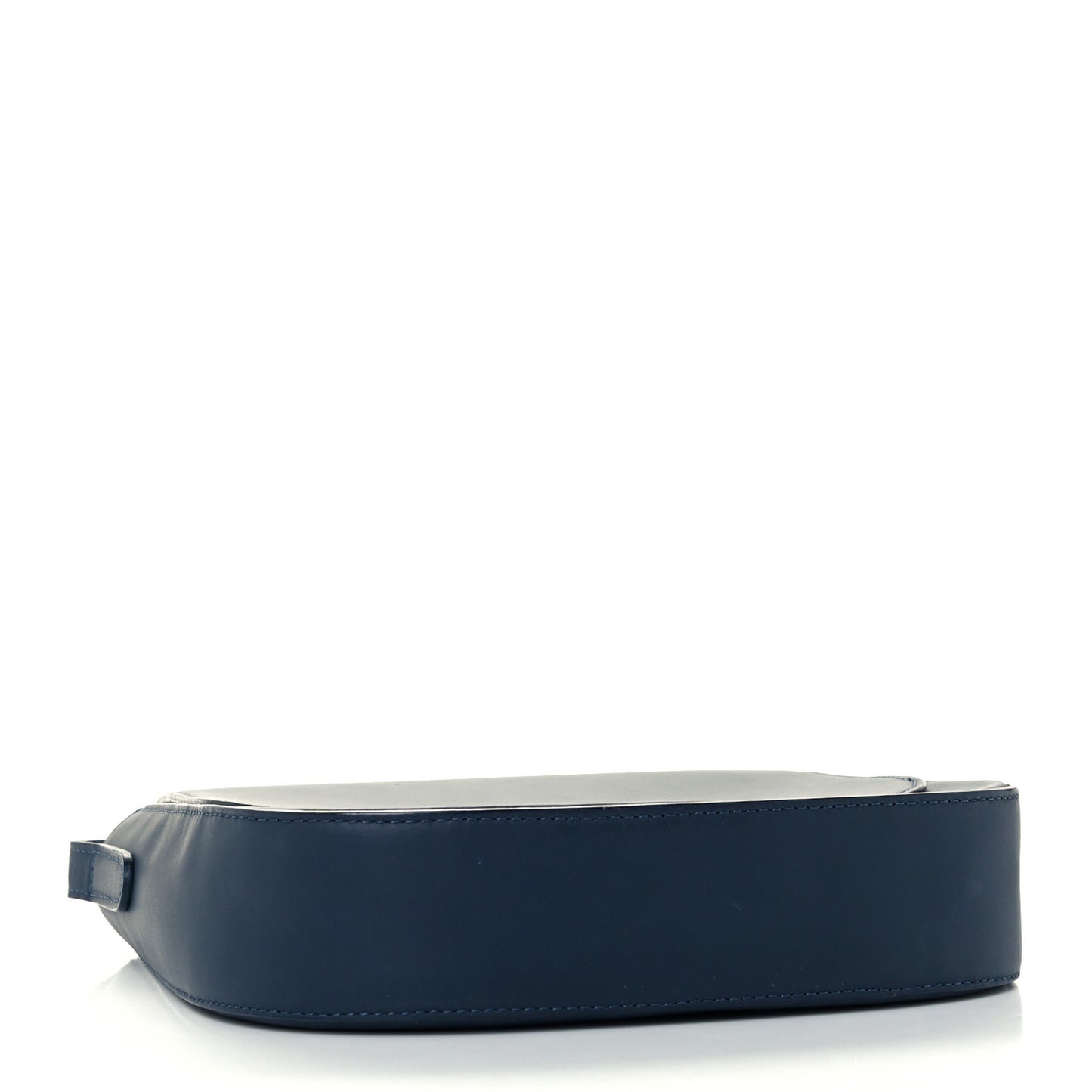 Calfskin Flap Crossbody Bag Blu