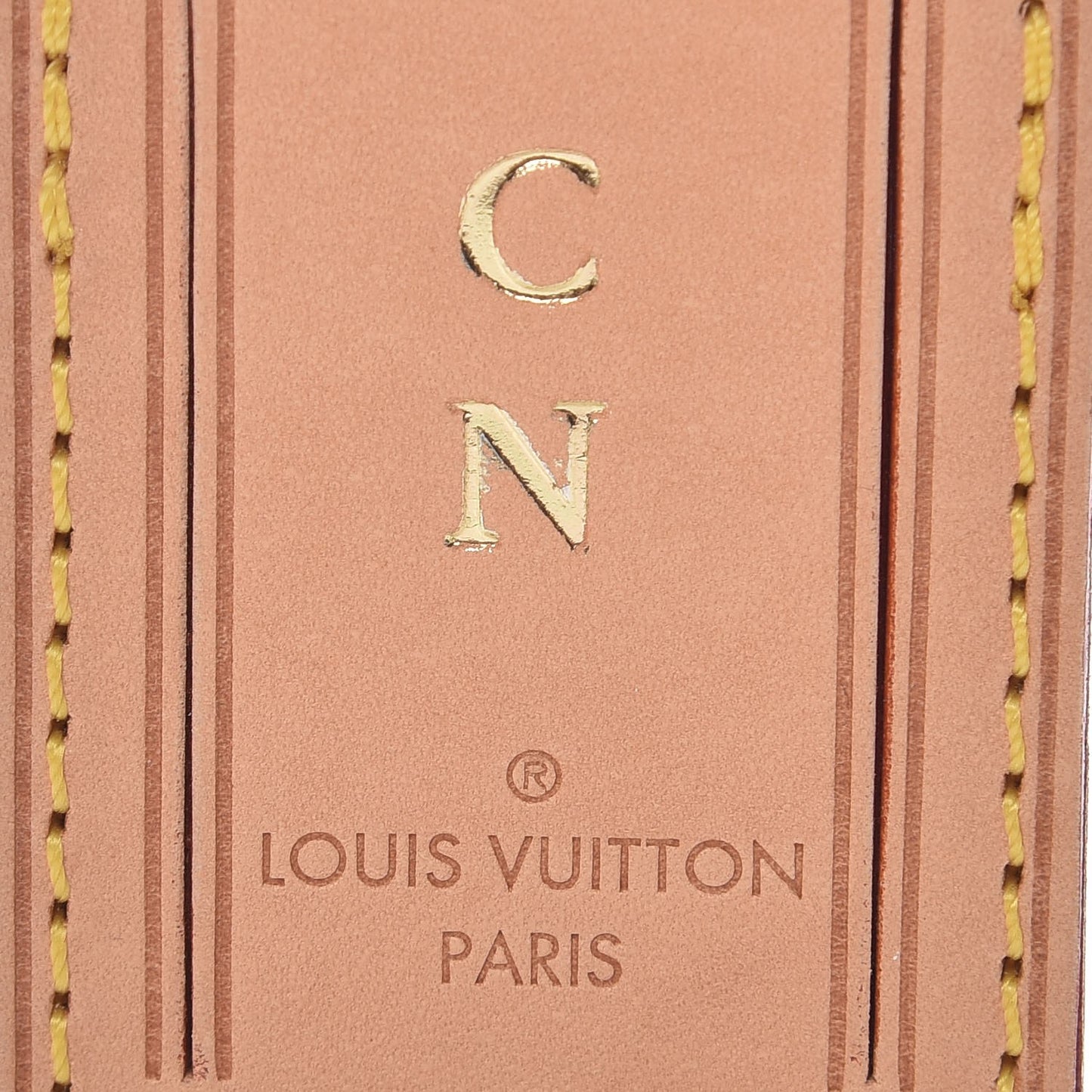 Vachetta Luggage Tag