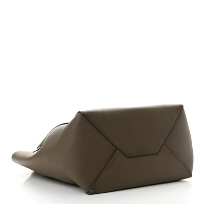 Celine Soft Grained Calfskin Small Belt Cabas Phantom Taupe 4 of 17