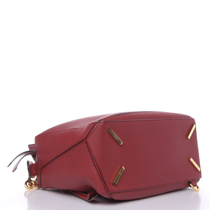 Loewe Calfskin Medium Puzzle Bag Rouge 4 of 11