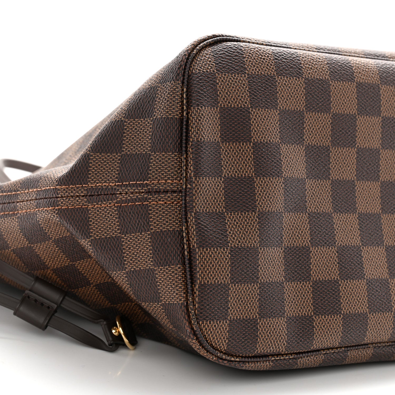 Louis Vuitton Damier Ebene Neo Neverfull MM Rose Ballerine 8 of 10