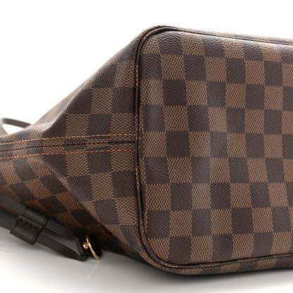 Louis Vuitton Damier Ebene Neo Neverfull MM Rose Ballerine 8 of 10