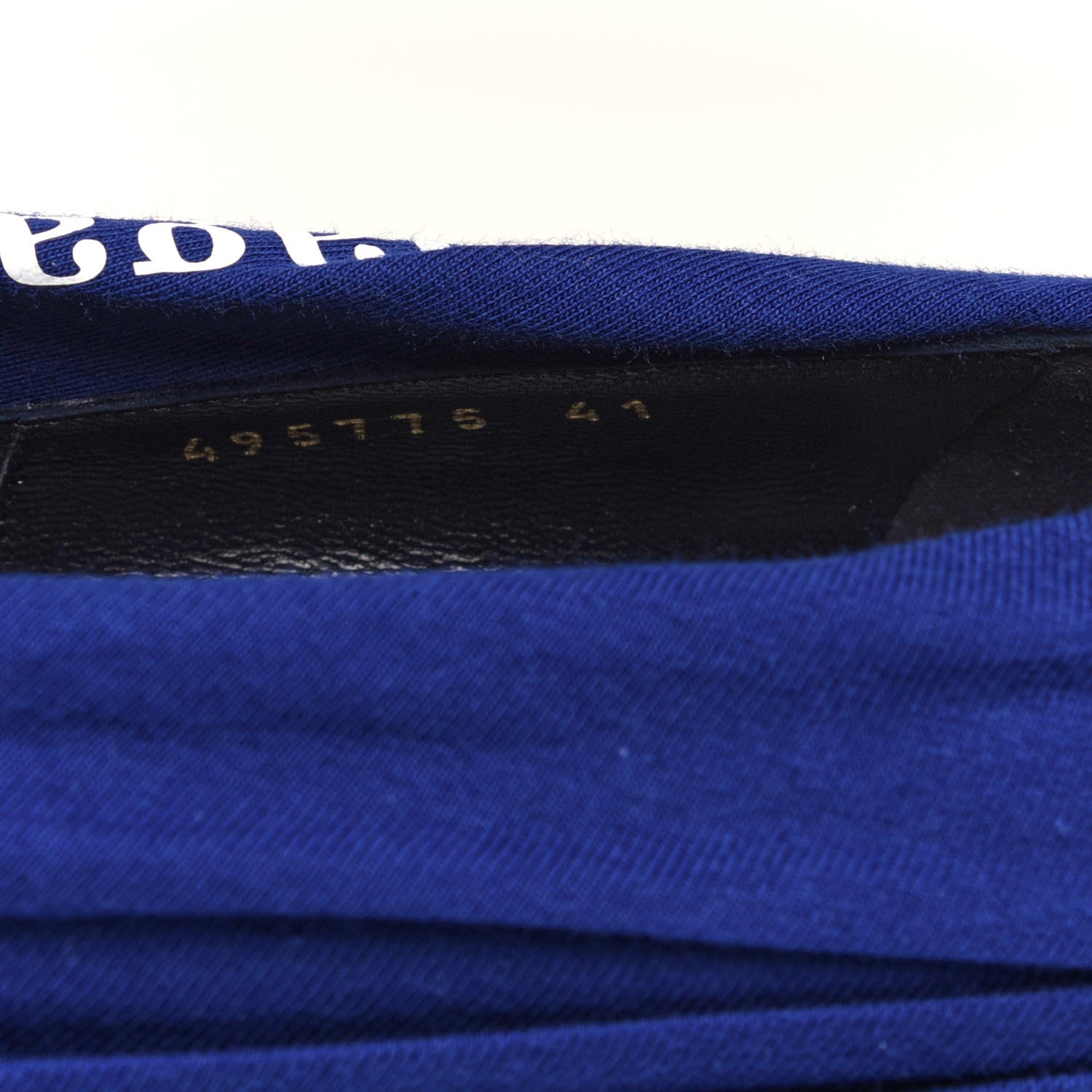 Balenciaga Jersey Crepe Political Campaign Logo Knife 115 Pointed Pumps 41 Pacifique White Rouge 10 of 11