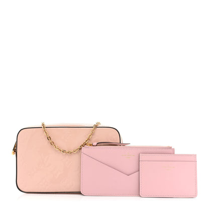 Louis Vuitton Vernis Camera Pouch Rose Ballerine 1 of 11