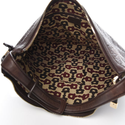 Gucci Guccissima Large Princy Hobo Dark Brown 5 of 8
