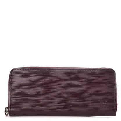Louis Vuitton Epi Clemence Wallet Prune 1 of 8