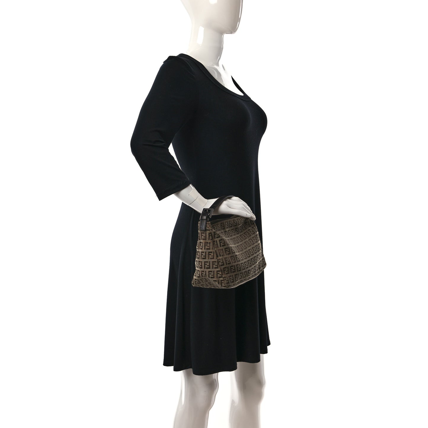 Leather Metal GG Tote Army Green