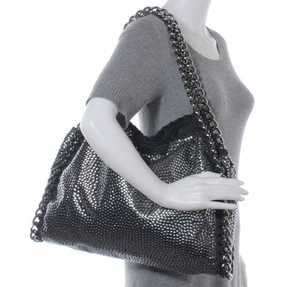 Stella McCartney Falabella Studded Faux Suede Shopper Black 2 of 7