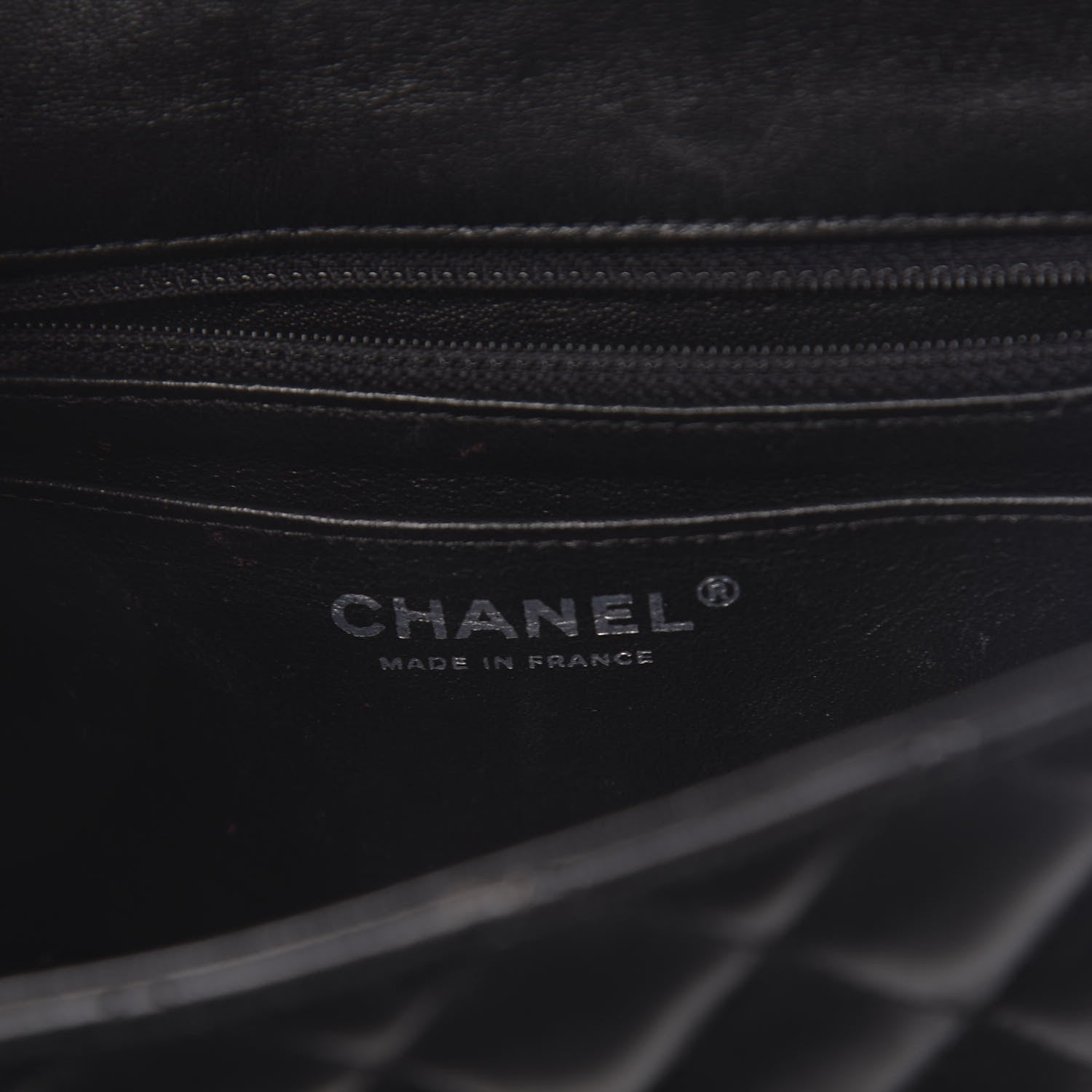 Chanel Lambskin Quilted Mini Rectangular Flap Black 6 of 11