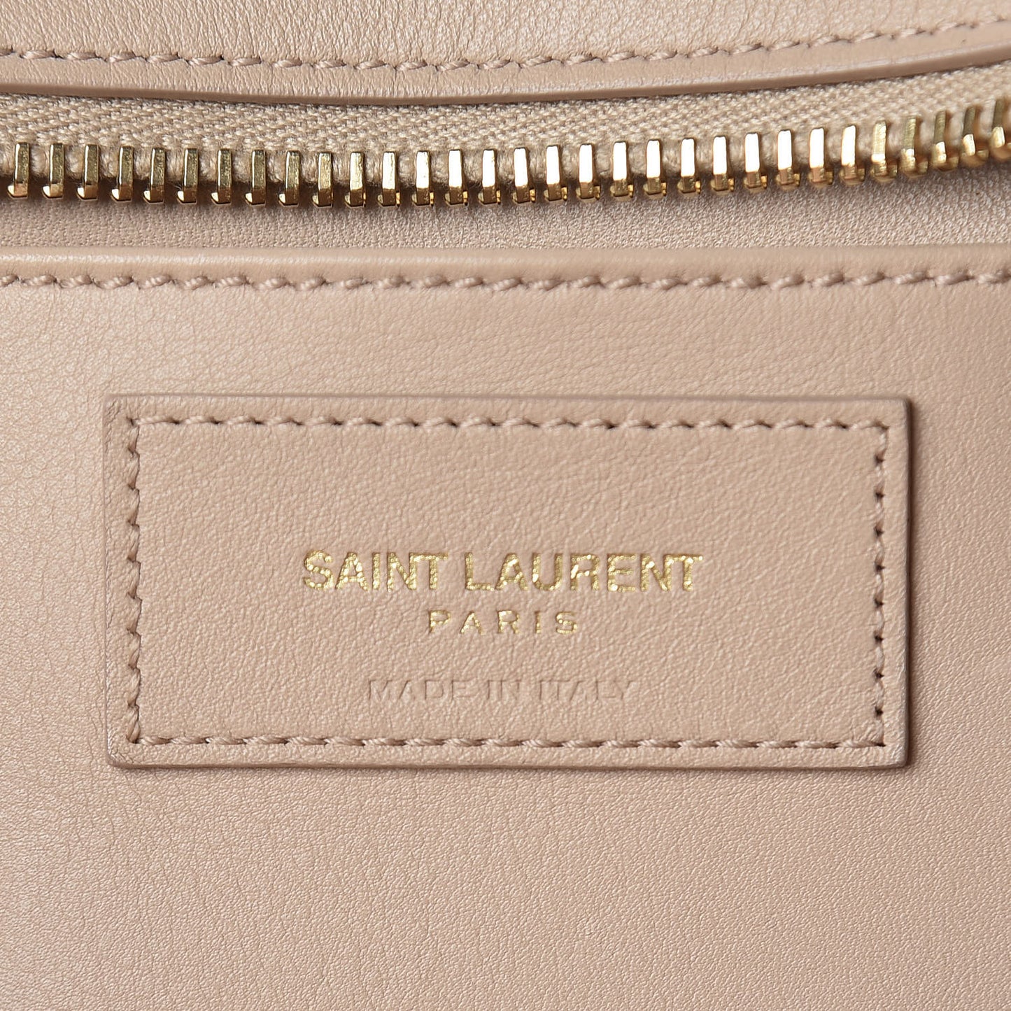 Smooth Calfskin Small Monogram Cabas Beige