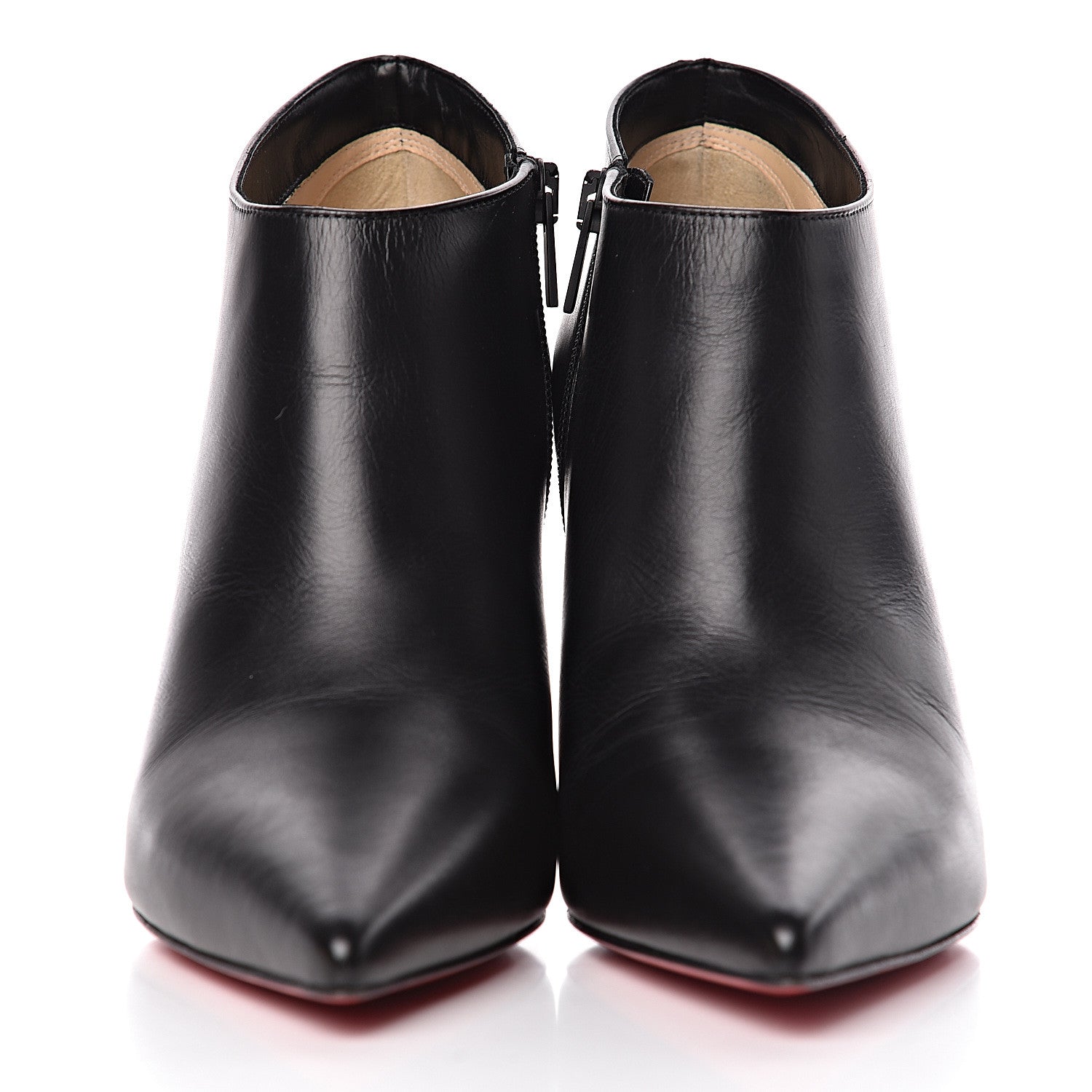 Christian Louboutin Calfskin Gorgona 85 Ankle Boots 40 Black 2 of 8