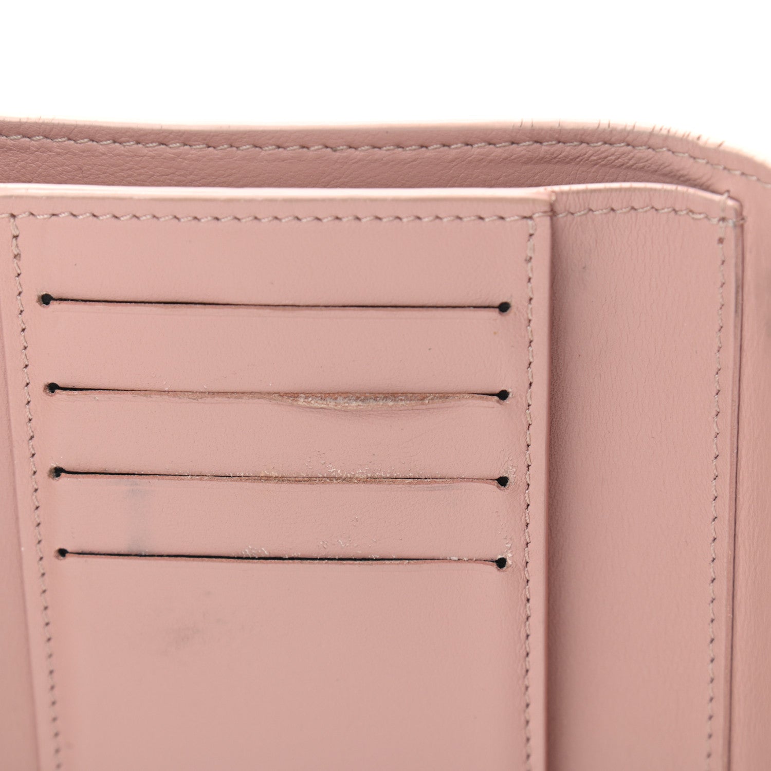 Louis Vuitton Taurillon Perforated Capucines Compact Wallet Magnolia 7 of 9