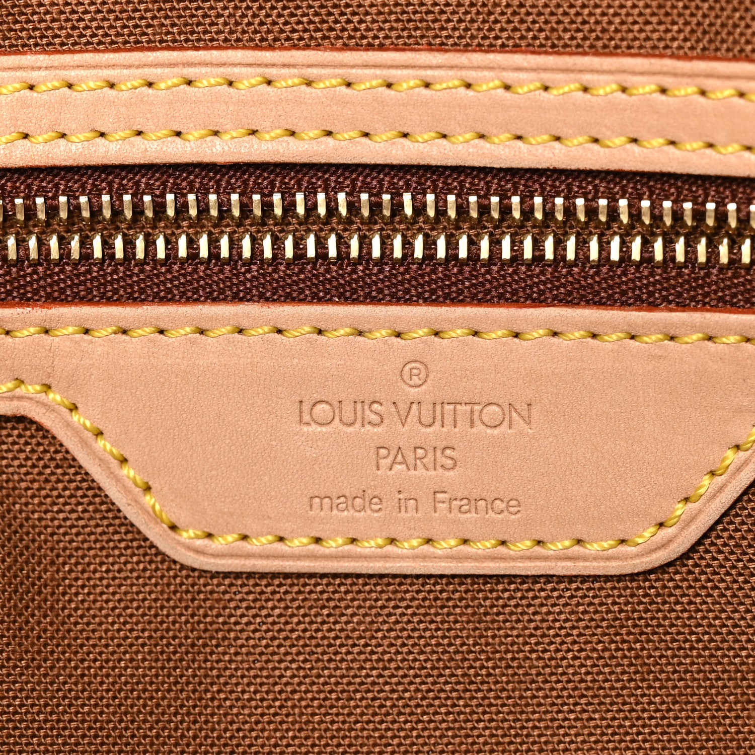Louis Vuitton Monogram Cabas Mezzo 5 of 9