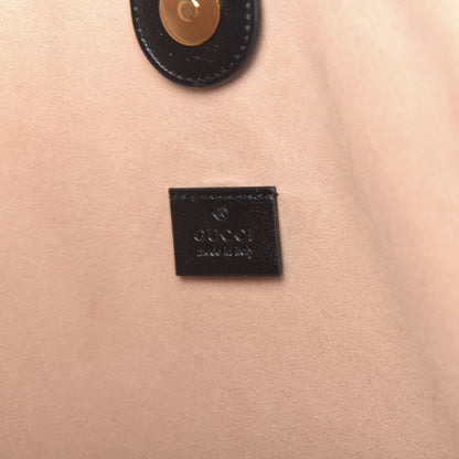 Gucci Calfskin Maxi Rajah Chain Tote Black 6 of 13