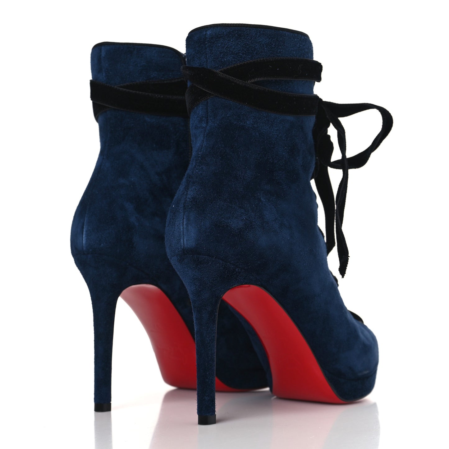 Veau Velours Circus Nana 100 Ankle Boots 37 Marine Black
