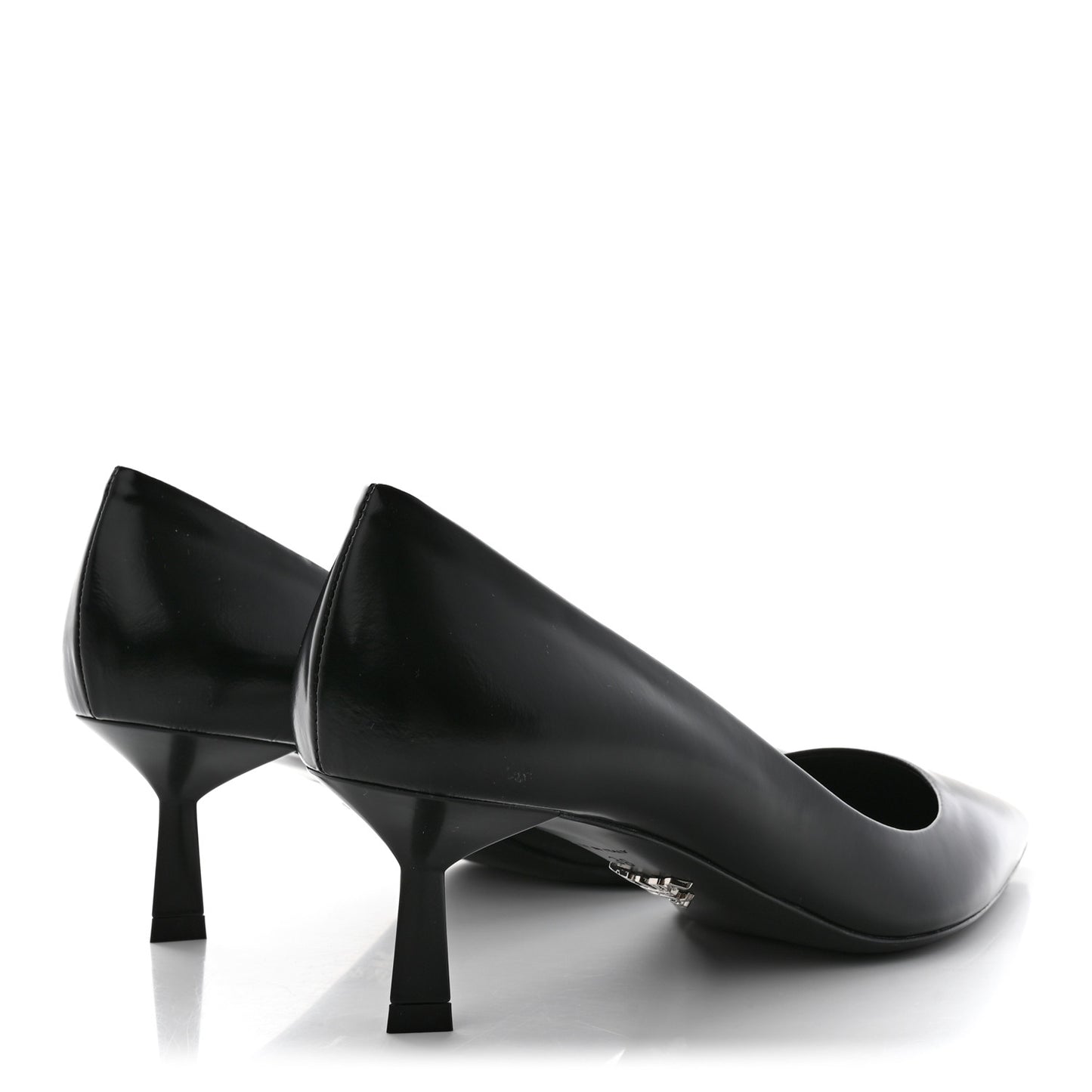 Spazzolato Pointed Toe 55mm Pumps 38 Black