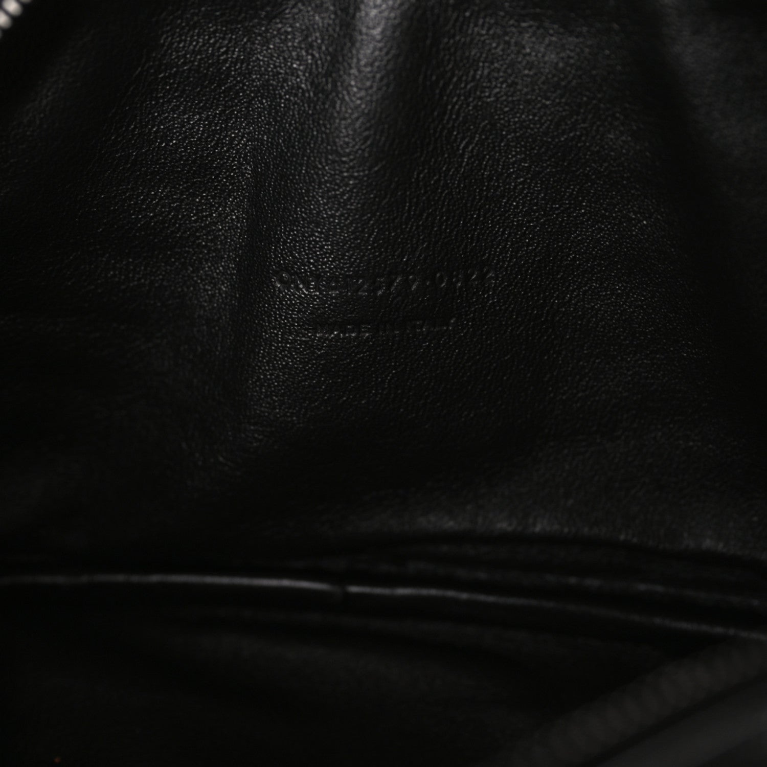 Saint Laurent Grain De Poudre Matelasse Monogram Mini Lou Camera Bag Black 7 of 10