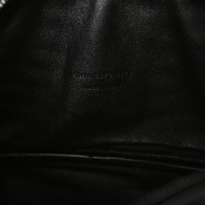 Saint Laurent Grain De Poudre Matelasse Monogram Mini Lou Camera Bag Black 7 of 10
