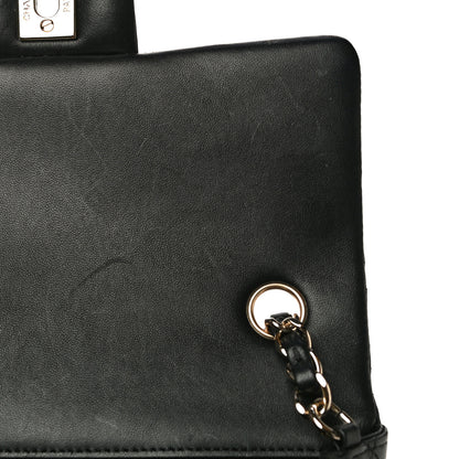 Chanel Lambskin Quilted Mini Rectangular Flap Black 8 of 13