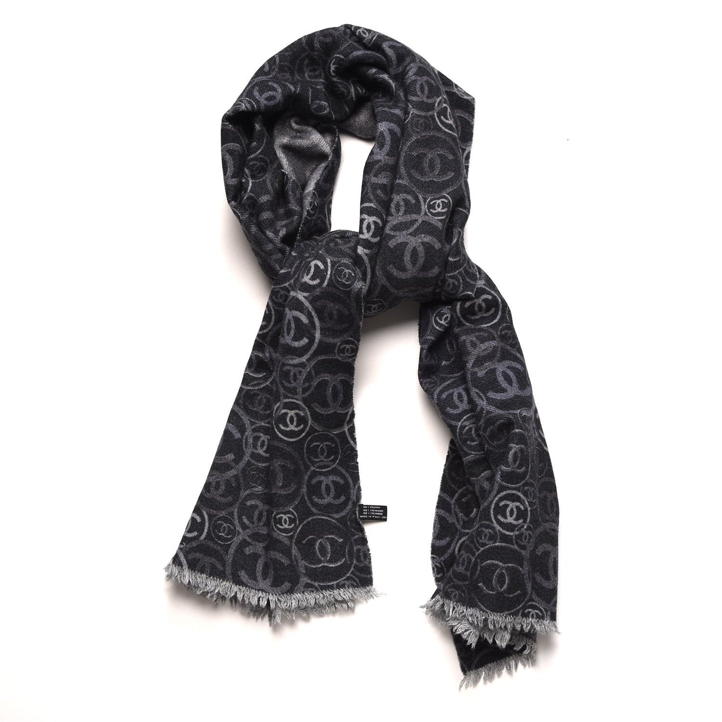 Cashmere CC Scarf Grey