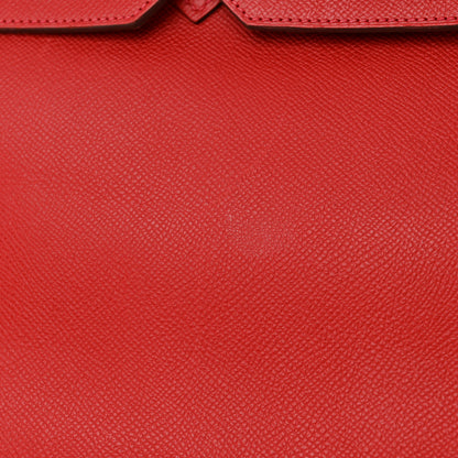 Hermes Epsom Birkin 35 Rouge Casaque 19 of 20