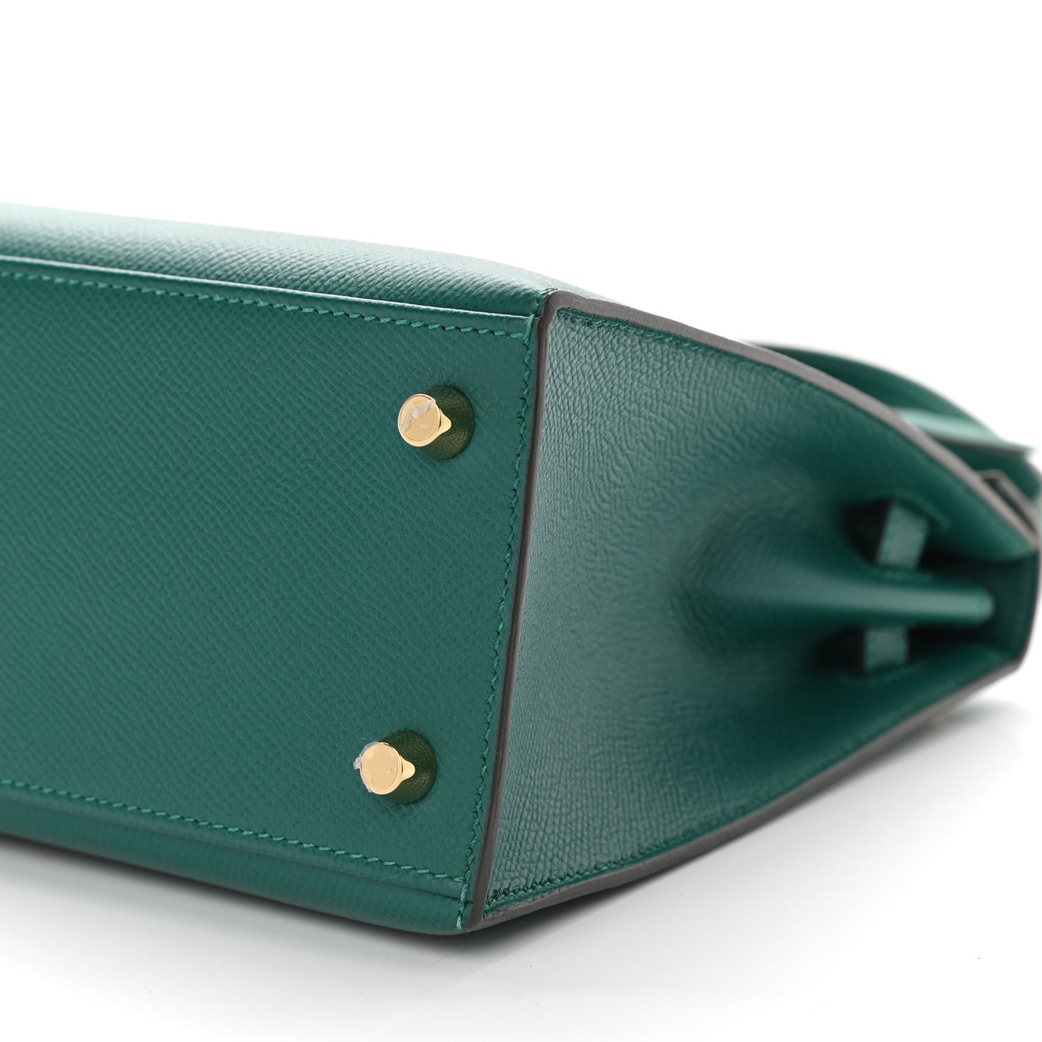 Hermes Epsom Kelly Sellier 25 Malachite 9 of 11