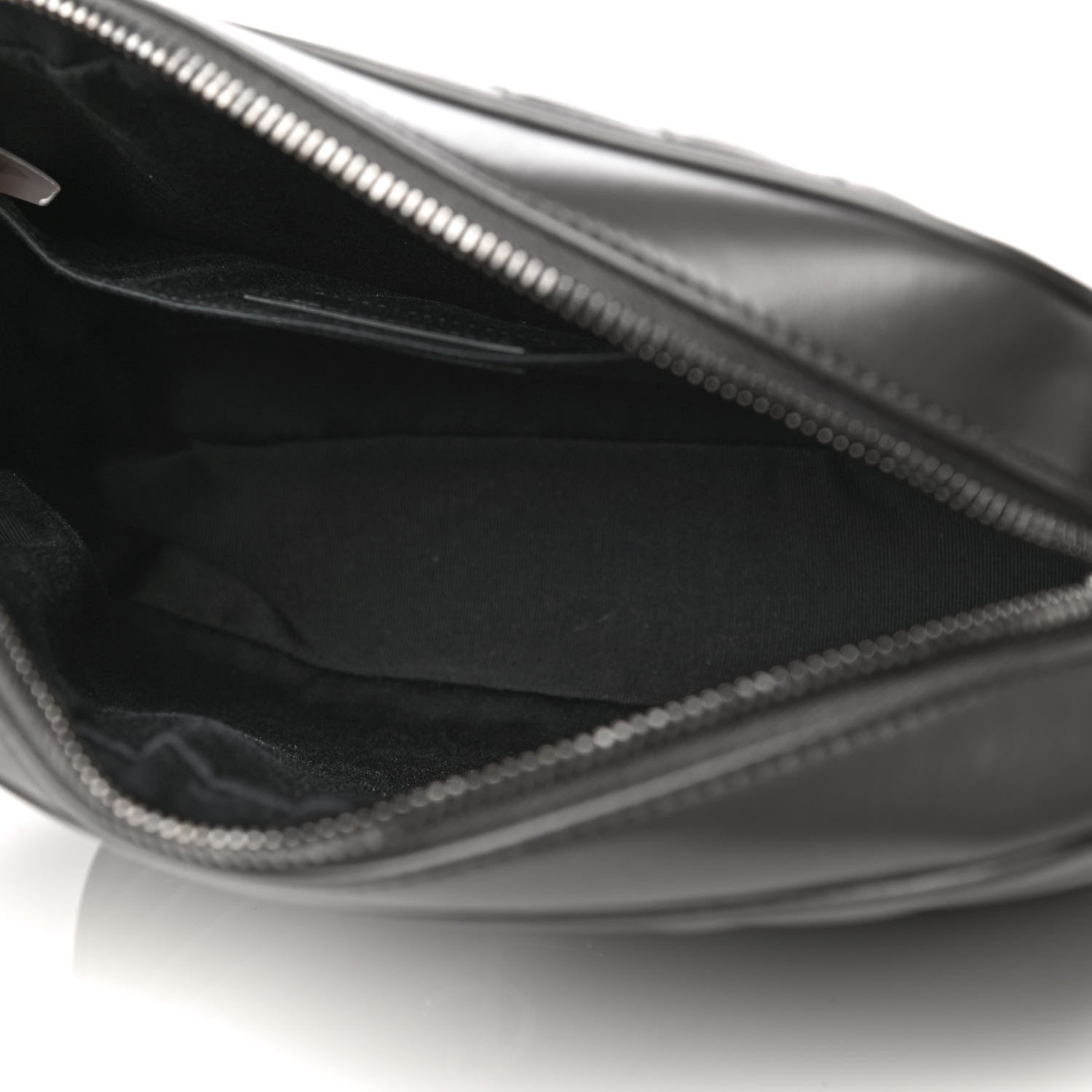 Saint Laurent Calfskin Matelasse Monogram Lou Camera Bag Asphalt 6 of 13