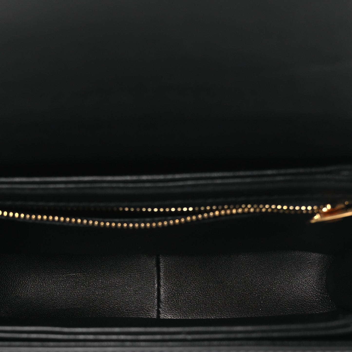 Shiny Calfskin Teen Triomphe Black