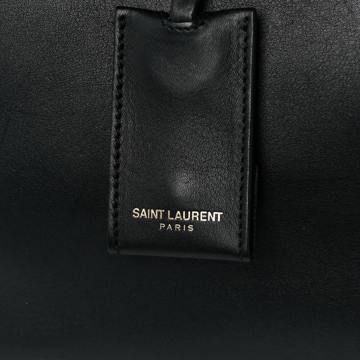 Saint Laurent Calfskin Small Classic Y Cabas Black 9 of 12