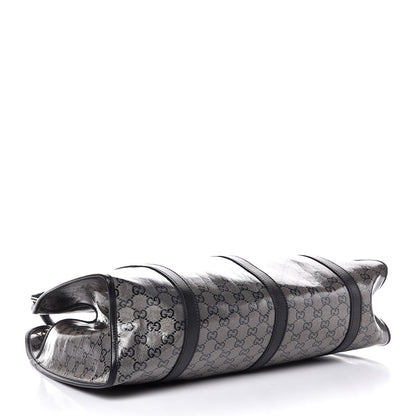 Gucci Crystal Monogram Large Joy Shoulder Bag Black 4 of 8
