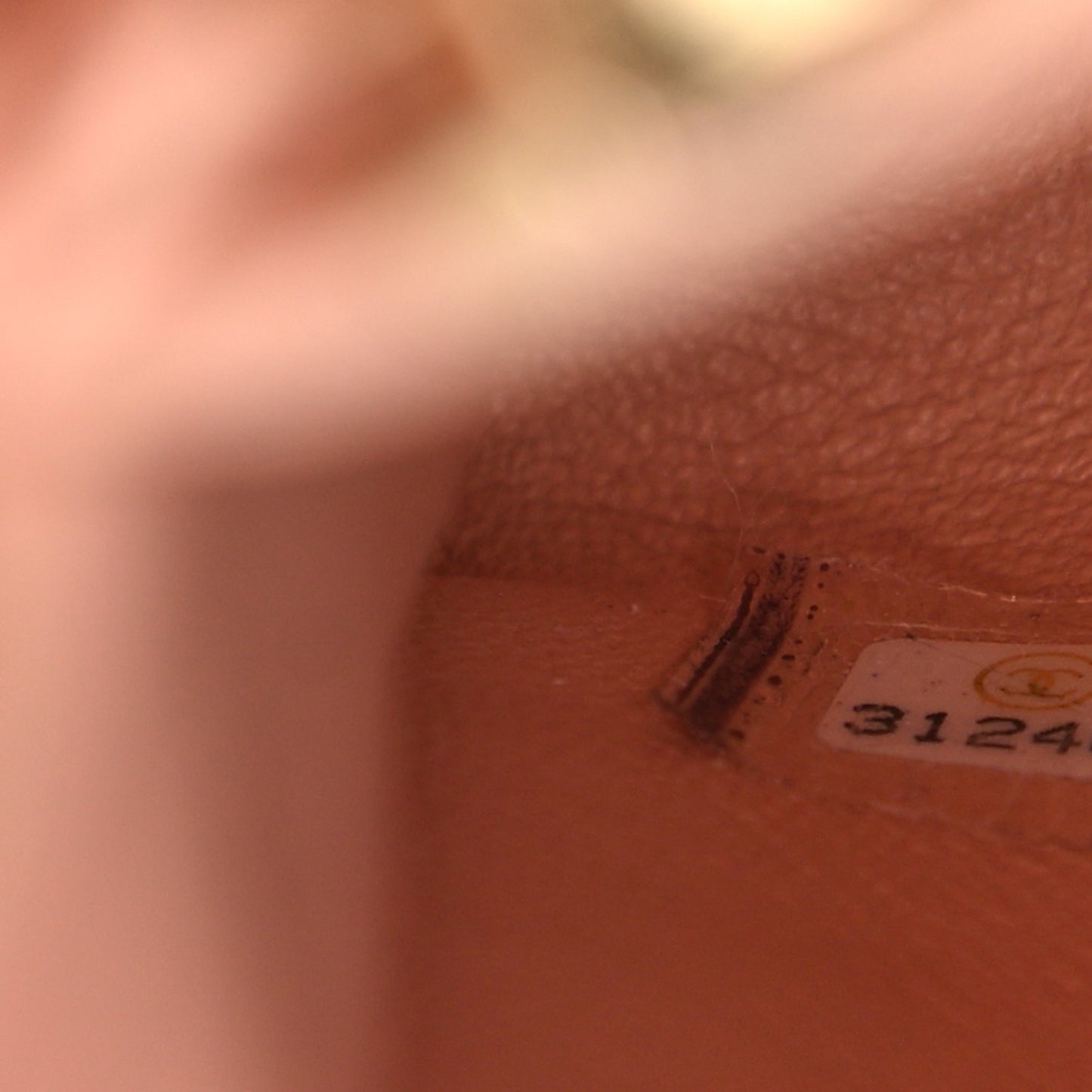 Caviar Quilted Small Coco Handle Flap Light Pink