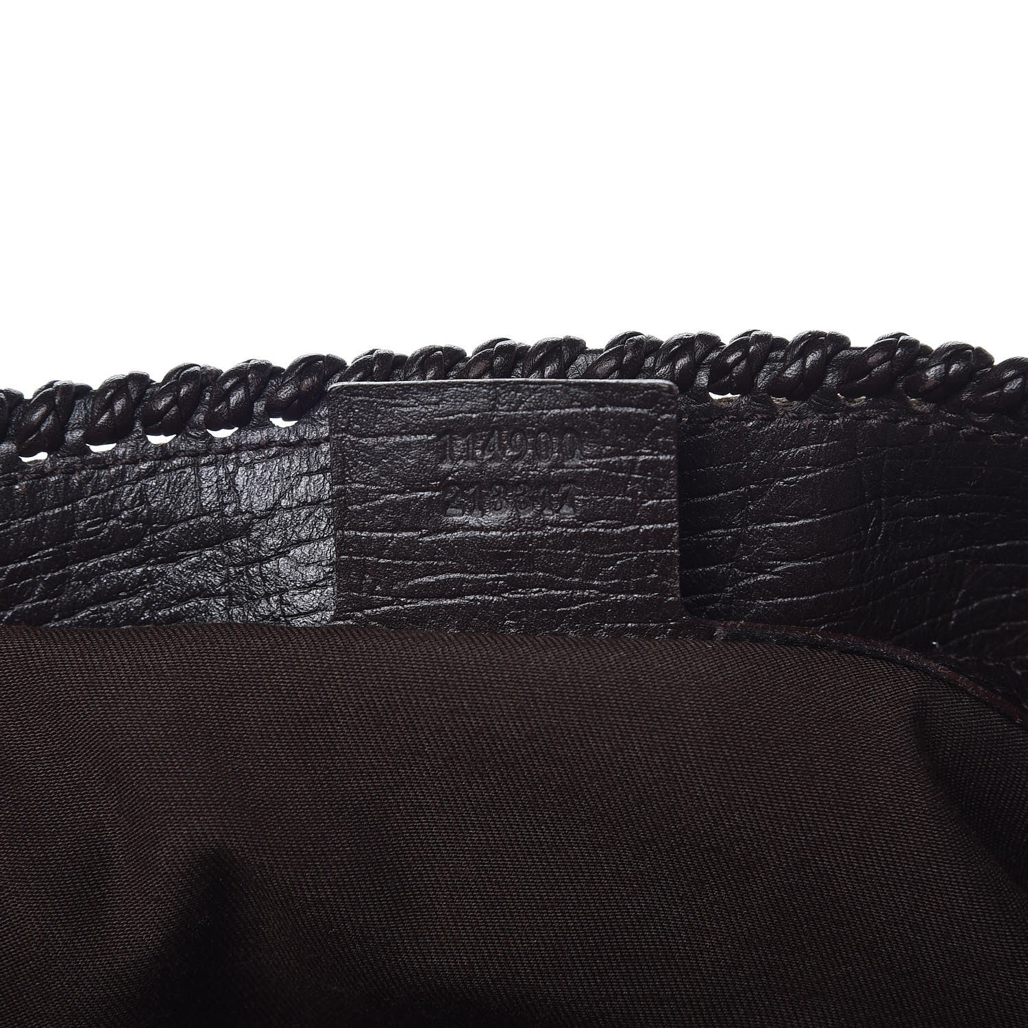 Gucci Monogram Large Horsebit Chain Hobo Dark Brown 7 of 11