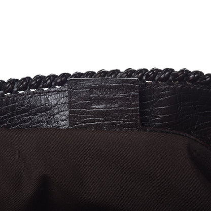 Gucci Monogram Large Horsebit Chain Hobo Dark Brown 7 of 11