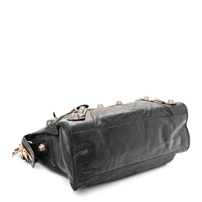 Balenciaga Agneau Giant 21 Rose Gold Hardware City Black 5 of 11