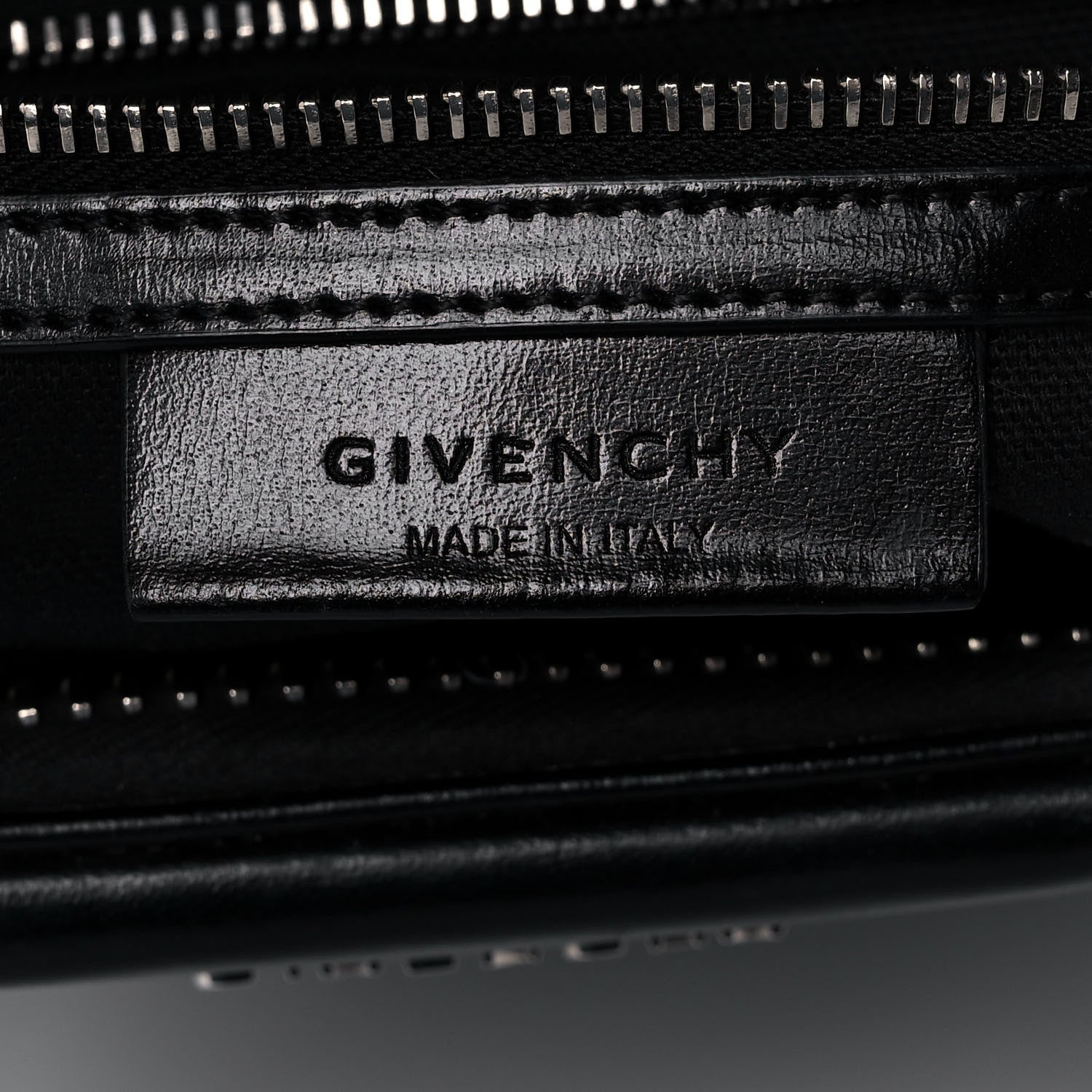 Givenchy Shiny Lord Calfskin Small Antigona Black 14 of 36
