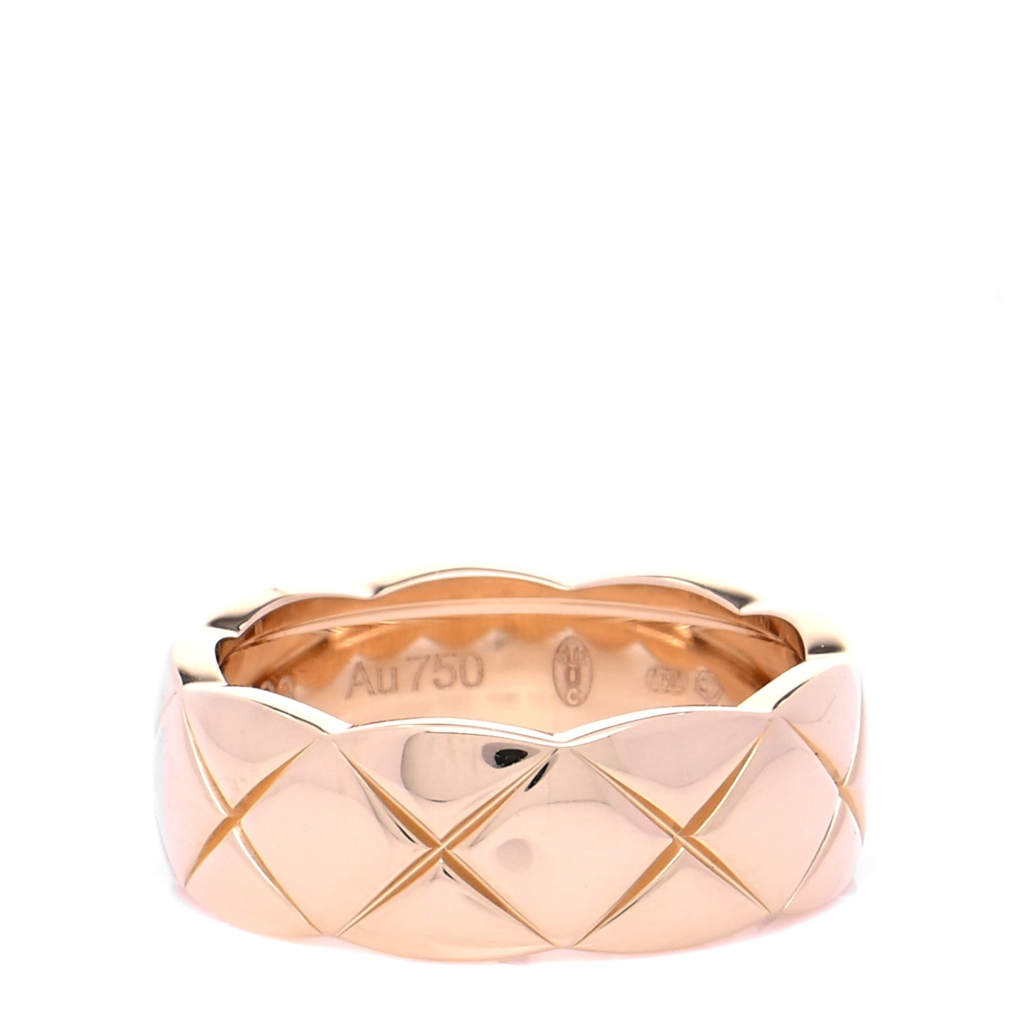 Chanel 18K Beige Gold Small Coco Crush Ring 50 5.25 3 of 6