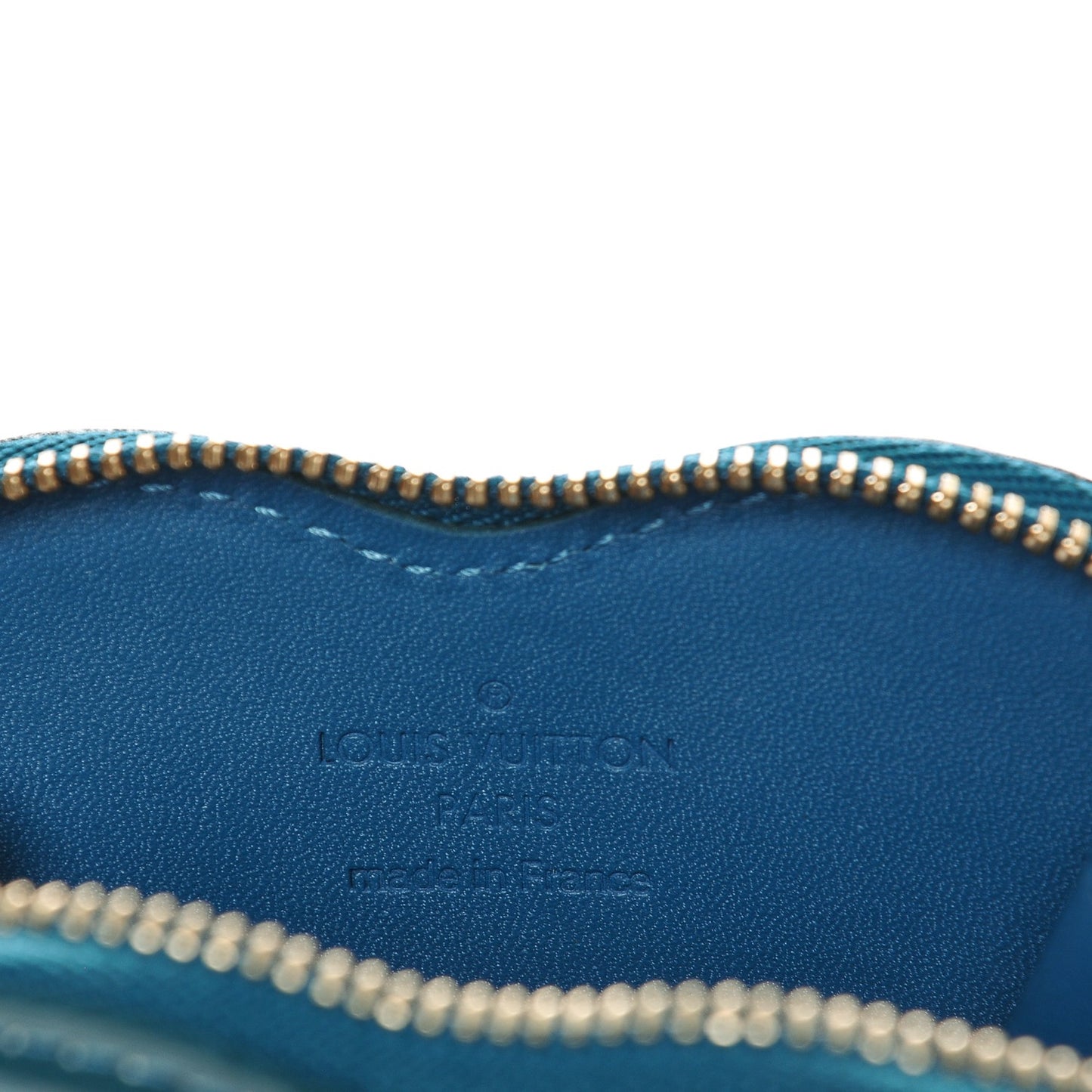 Vernis Heart Coin Purse Blue Galactic
