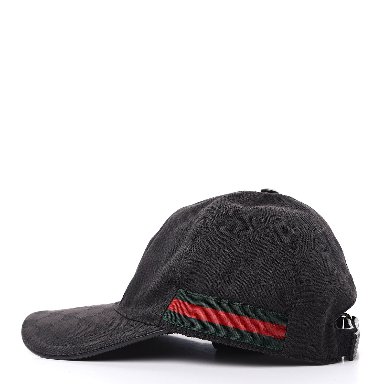 Gucci Monogram Web Baseball Hat M Black 3 of 7