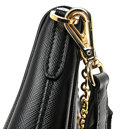 Prada Saffiano Lux Re-Edition 2005 Shoulder Bag Black 11 of 11
