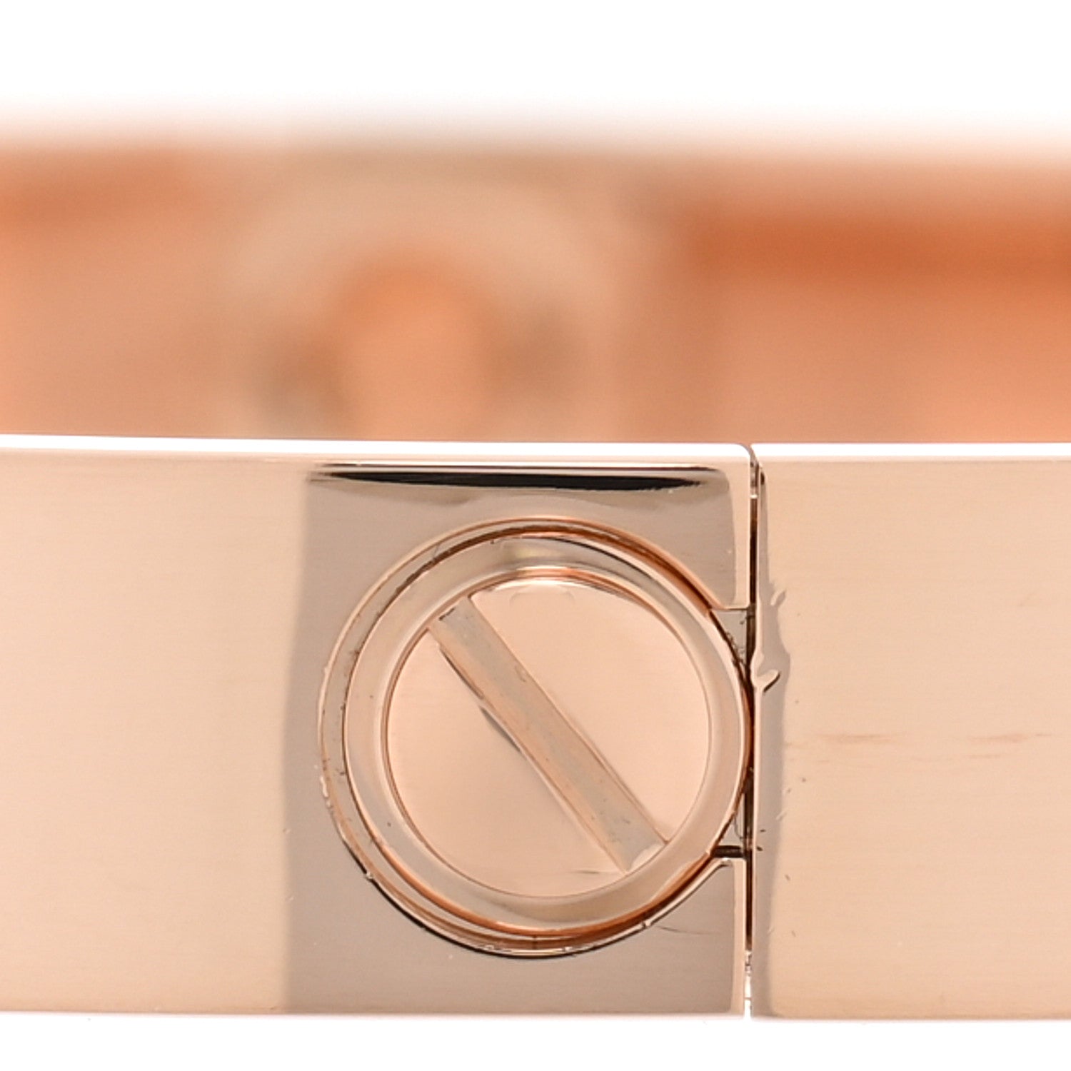 Cartier 18K Pink Gold LOVE Bracelet 17 4 of 7