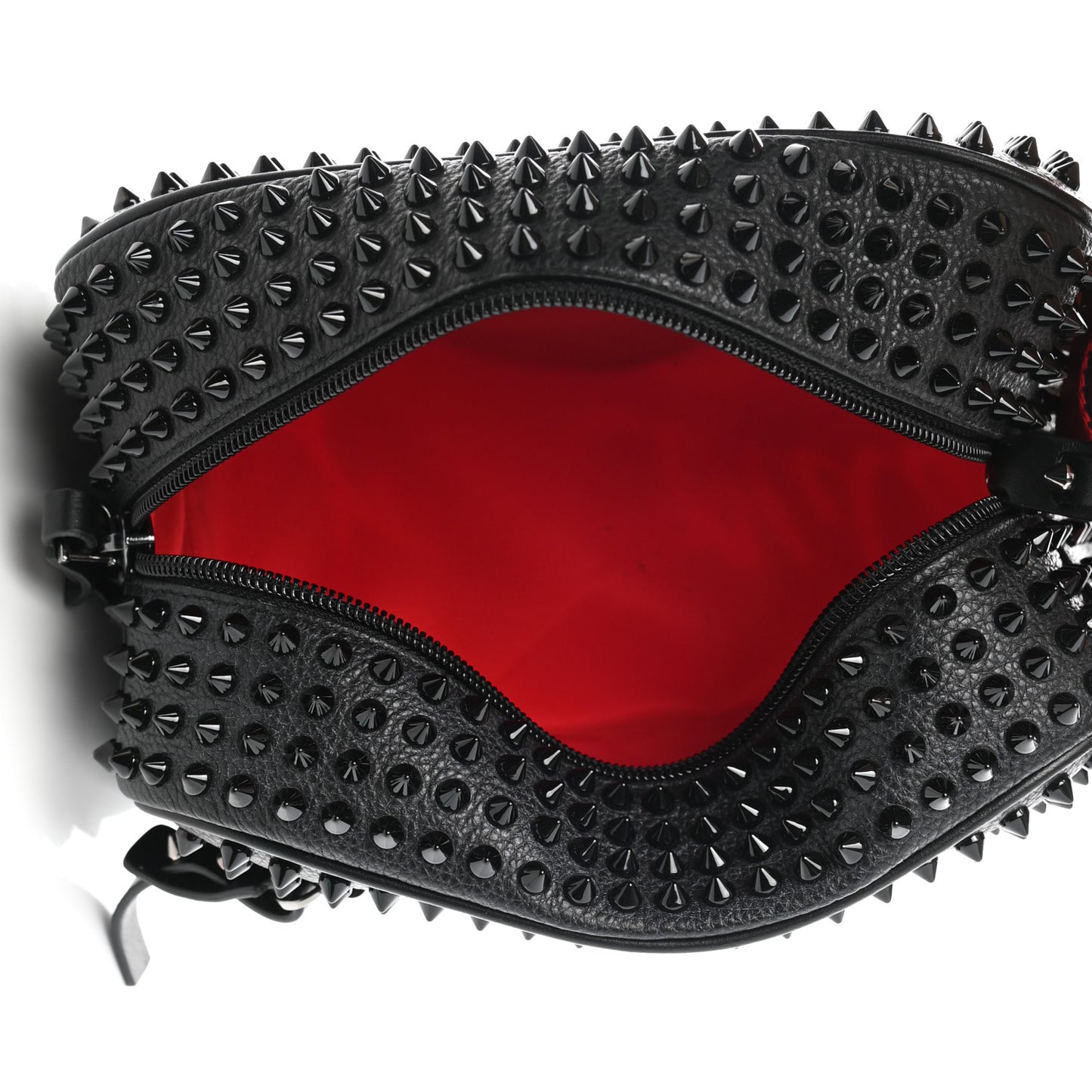 Calfskin Spikes Mens Blaster Toiletry Bag Black