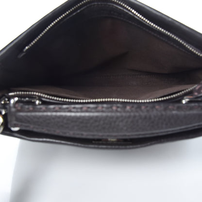 Fendi Calfskin Romano Selleria Mini Peekaboo Iconic Fit Satchel Brown 5 of 10