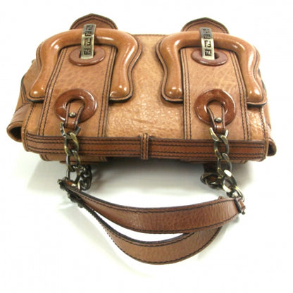 Fendi Nappa B Bag Tan 6 of 12